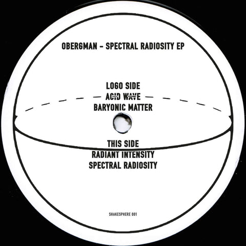 Obergman - Spectral Radiosity [Ltd. 200 Copies - 1 Per Customer] - Obergman - Spectral Radiosity (Vinyl) - New Furthur Electronix sub label, limited hand stamped copies... Vinyl, 12", EP, Ltd. 200 Copies. Obergman - Spectral Radiosity (Vinyl) - New Furthu - Vinyl Record