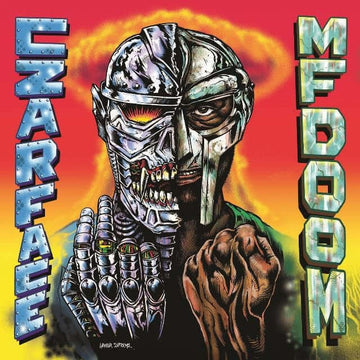 Czarface & MF Doom - Czarface Meets Metal Face (Vinyl) - Rising from the wreckage of a war torn planet, Czarface joins forces with MF DOOM in the epic Czarface Meets Metal Face! Blending DOOM's trademark abstractions and CZARFACE's in-your-face lyrical at Vinly Record