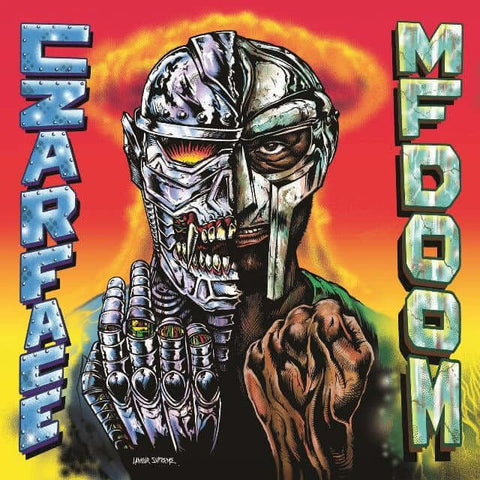 Czarface & MF Doom - Czarface Meets Metal Face (Vinyl) - Rising from the wreckage of a war torn planet, Czarface joins forces with MF DOOM in the epic Czarface Meets Metal Face! Blending DOOM's trademark abstractions and CZARFACE's in-your-face lyrical at - Vinyl Record