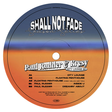 Paul Rudder & Kresy - Feels Like Forever EP - Spanish producer Paul Rudder returns to Shall Not Fade for a deep cut of high-calibre house tracks... - Shall Not Fade - Shall Not Fade - Shall Not Fade - Shall Not Fade Vinly Record