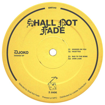 DJOKO - Hooked EP - DJOKO - Hooked EP - Shall Not Fade welcomes Cologne's DJOKO to the family with 4 slices of scorching feel-good house. Over a decade spent honing his craft, DJOKO has steadily gained recognition for his innate ability to craft a groove. Vinly Record