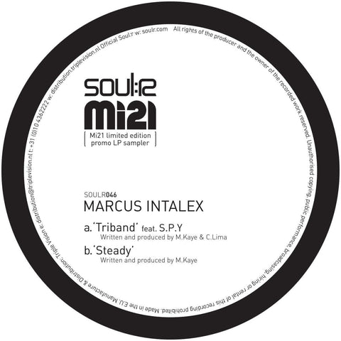 Marcus Intalex - Dusk / TB Or Not TB? - Artists Marcus Intalex Genre Drum & bass, Reissue Release Date 25 Nov 2022 Cat No. SOULR048RP Format 12" Vinyl - Soul:R - Soul:R - Soul:R - Soul:R - Vinyl Record