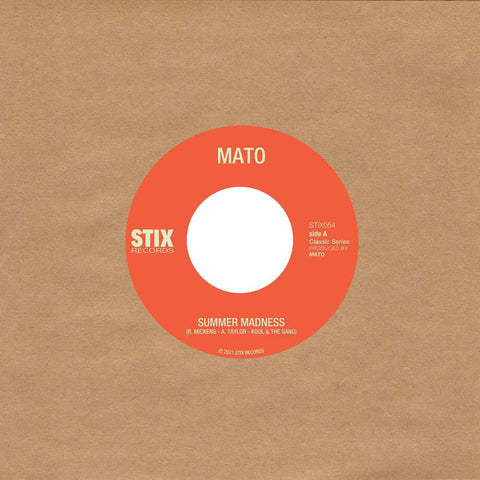 Mato - Summer Madness / Use Me - Artists Mato Genre Reggae, Cover Release Date 1 Jan 2021 Cat No. STIX054 Format 7" Vinyl - Stix - Vinyl Record