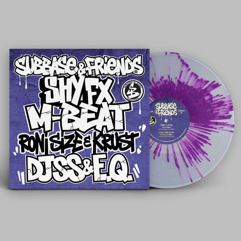 Various Artists - Subbase & Friends EP [Splatter Vinyl] (Vinyl) - Various Artists - Subbase & Friends EP [Splatter Vinyl] (Vinyl) - Over years we have collaborated with some of the best in scene to bring their vibes and sound to the Suburban Base label an - Vinyl Record