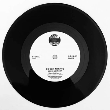 Ernie & the Family McKone - 'Alone Again' Vinyl - Artists Ernie & the Family McKone Genre Street Soul, Disco Release Date 4 Nov 2022 Cat No. BBR25 Format 7