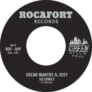 Oscar Martos - So Lonely / Mi Vida - Artists Oscar Martos Genre Soul Release Date 31 Mar 2023 Cat No. ROC049 Format 7