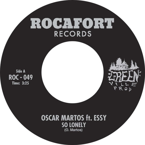 Oscar Martos - So Lonely / Mi Vida - Artists Oscar Martos Genre Soul Release Date 31 Mar 2023 Cat No. ROC049 Format 7" Vinyl - Rocafort Records - Rocafort Records - Rocafort Records - Rocafort Records - Vinyl Record
