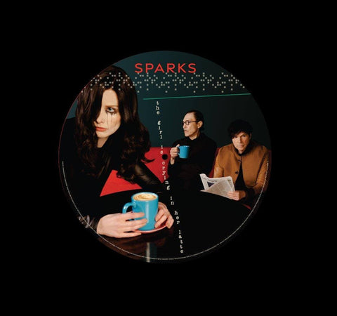 Sparks - The Girl Is Crying In Her Latte (Picture Disc) - Artists Sparks Genre Rock, Pop Release Date 26 May 2023 Cat No. 5504002 Format 12" Picture Disc Vinyl - Vinyl Record