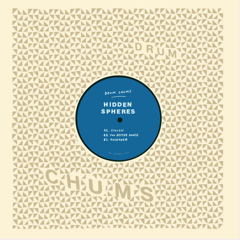 Hidden Spheres - 'Drum Chums Vol.6' Vinyl - Artists Hidden Spheres Genre Edits, Disco, Balearic Release Date 13 Jan 2023 Cat No. TD-CHUMS006 Format 12" Vinyl - Drum Chums - Drum Chums - Drum Chums - Drum Chums - Vinyl Record
