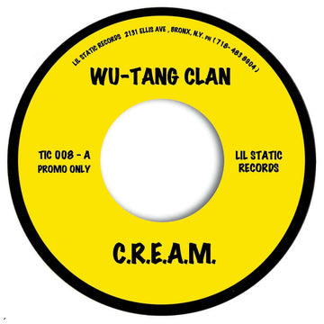 The Wu-Tang Clan / The Charmels - C.R.E.A.M / As Long As - Artists The Wu-Tang Clan, The Charmels Style Hip Hop Release Date 3 May 2024 Cat No. TIC008 Format 7