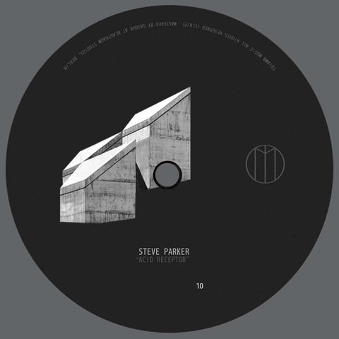 Steve Parker - Acid Receptor (Vinyl) Steve Parker - Acid Receptor (Vinyl) - The Berlin based techno label, Triamb, comes with a new 12"" 180gr heavy-weight vinyl, featuring four pearls that make proper tension at the dance-floor with an essential force to - Vinyl Record