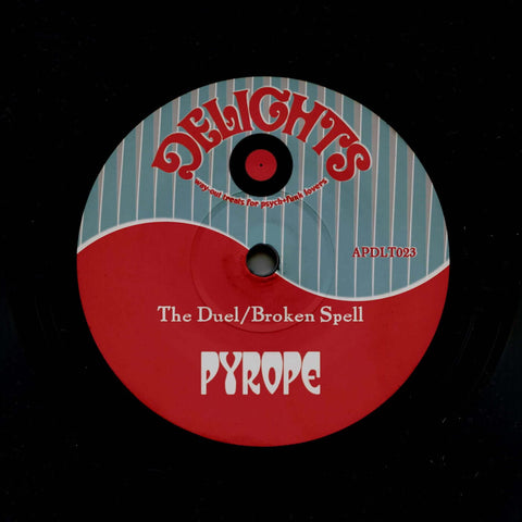 Pyrope - The Duel / Broken Spell - Artists Pyrope Genre Funk Release Date 17 Mar 2023 Cat No. APDLT023 Format 7" Vinyl - Delights 45 - Delights 45 - Delights 45 - Delights 45 - Vinyl Record