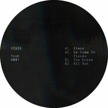 Yosh - Bless - Vivid does a fine line in breakbeat, techno and bass and has killer cuts from Borai and Tomashi in its discography. Now they look to Yosh who has two EPs ready for the label. This one kicks off with the rinsing old school jungle breaks of ' Vinly Record