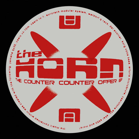 The Horn - The Counter Counter Offer EP - The Horn - The Counter Counter Offer EP - Klasse Wrecks is pleased to present a collection of old and new music from longstanding producer Steven Horne aka The Horn. The Horn's productions date back to the mid 90s - Vinyl Record