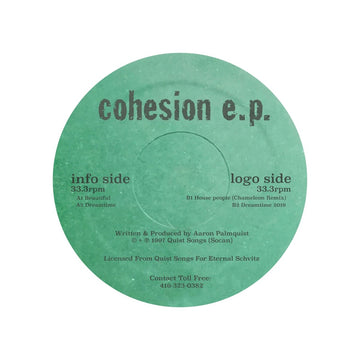 Aaron Palmquist - Cohesion [Warehouse Find] Vinyl Vinly Record