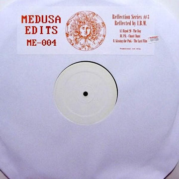 Various Artists - Reflection Series #3 - Repress. Re-edits inspired by the legendary Chicago night club MEDUSAS done by JAMAL (HIEROGLYPHIC BEING) MOSS. A-side is a techno industrial re-edit of BIGOD 20's 
