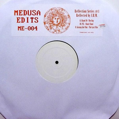 Various Artists - Reflection Series #3 - Repress. Re-edits inspired by the legendary Chicago night club MEDUSAS done by JAMAL (HIEROGLYPHIC BEING) MOSS. A-side is a techno industrial re-edit of BIGOD 20's "THE BOG". On the flip, re-edits of PIL's "CHANT" - Vinyl Record