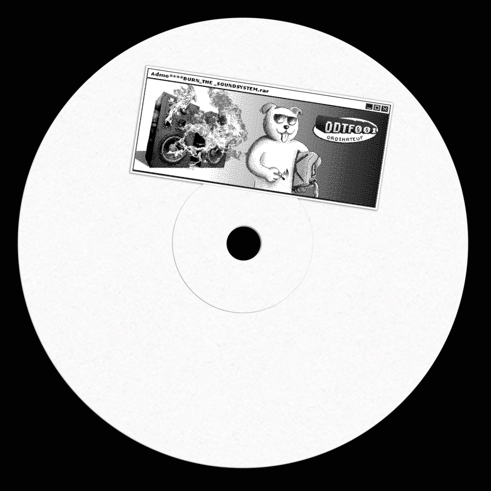 Admo - 'Burn The Soundsystem' Vinyl Vinyl