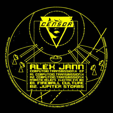 Alex Jann - Computoid Transmission X Vinyl Vinly Record