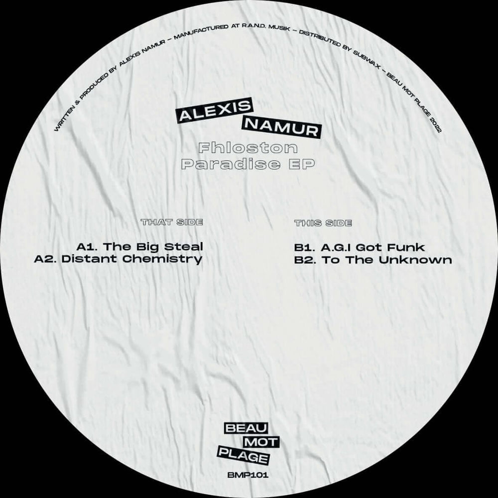 Alexis Namur - Fhloston Paradise Vinyl