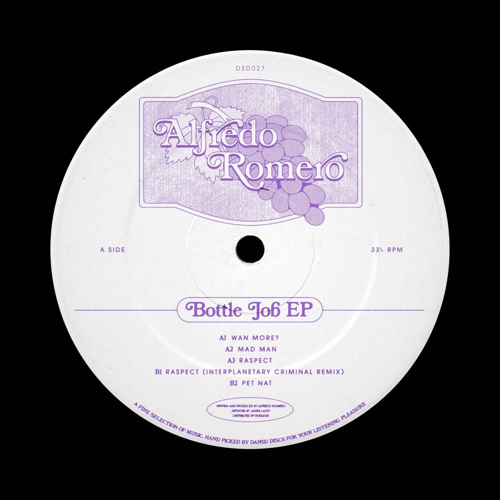 Alfredo Romero - Bottle Job Vinyl