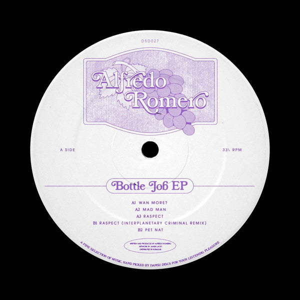 Alfredo Romero - Bottle Job Vinyl