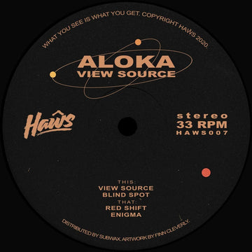 Aloka - View Source Vinyl Vinly Record