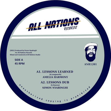 Amelia Harmony - Lessons Learned Vinyl Vinly Record