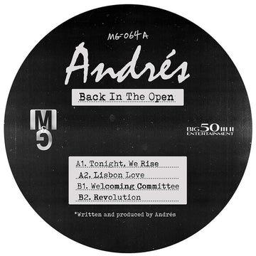 Andrés - Back In The Open [Warehouse Find] Vinyl Vinly Record