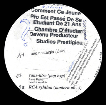 ANDROO - Sans - titre Vinyl Vinly Record