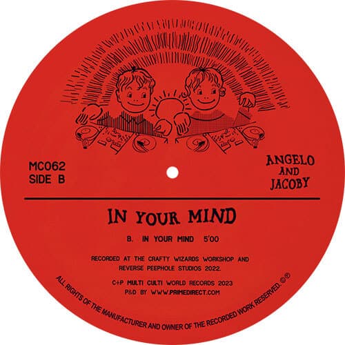 Angelo And Jacoby - In Your Mind Vinyl