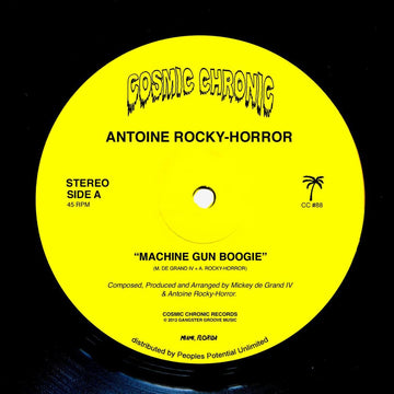 Antoine Rocky - Horror ‎ - Machine Gun Boogie [Warehouse Find] Vinyl Vinly Record