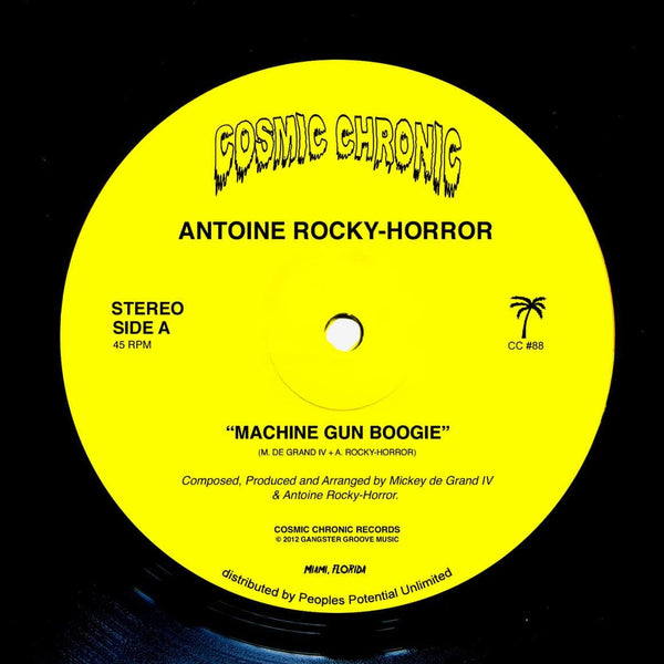 Antoine Rocky - Horror ‎ - Machine Gun Boogie [Warehouse Find] Vinyl