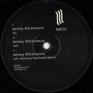 Antony Difrancesco - Vio Vinyl Vinly Record