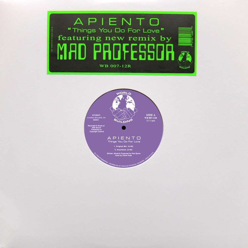 Apiento - Things You Do For Love Vinyl