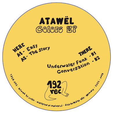 Atawël - 'Colors' Vinyl Vinyl