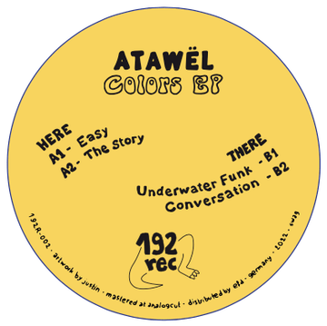 Atawël - 'Colors' Vinyl Vinyl Vinly Record