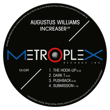Augustus Williams - Increaser Vinyl Vinly Record