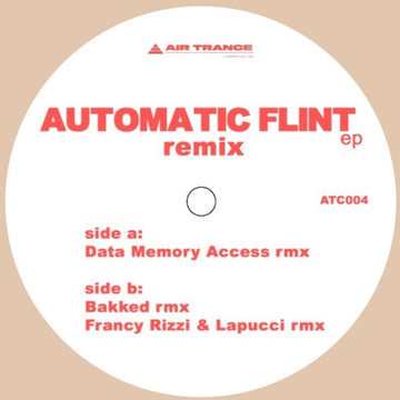 Automatic Flint EP - The Remixes Vinyl Vinly Record