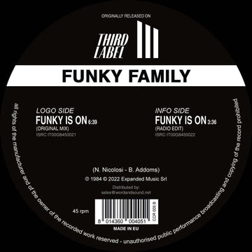 Funky Family - Funky Is On - 