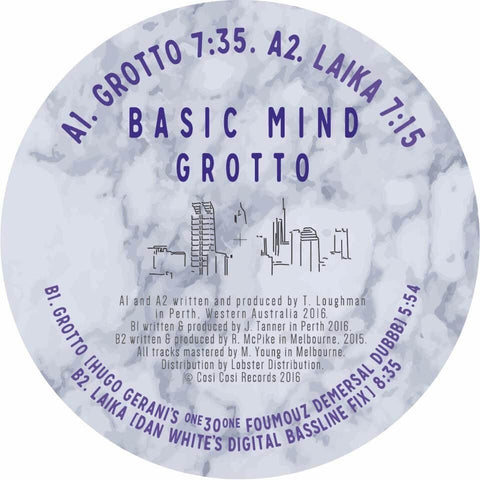 Basic Mind - 'Grotto' Vinyl Vinyl - Vinyl Record