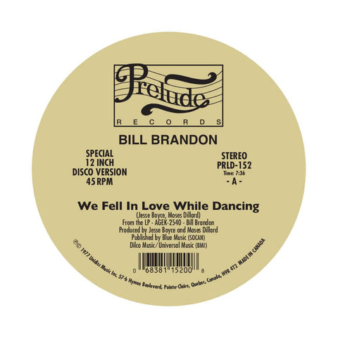 Bill Brandon / Lorraine Johnson - We Feel In Love While Dancing / The More I Get, The More I Want [Warehouse Find] Vinyl - Vinyl Record