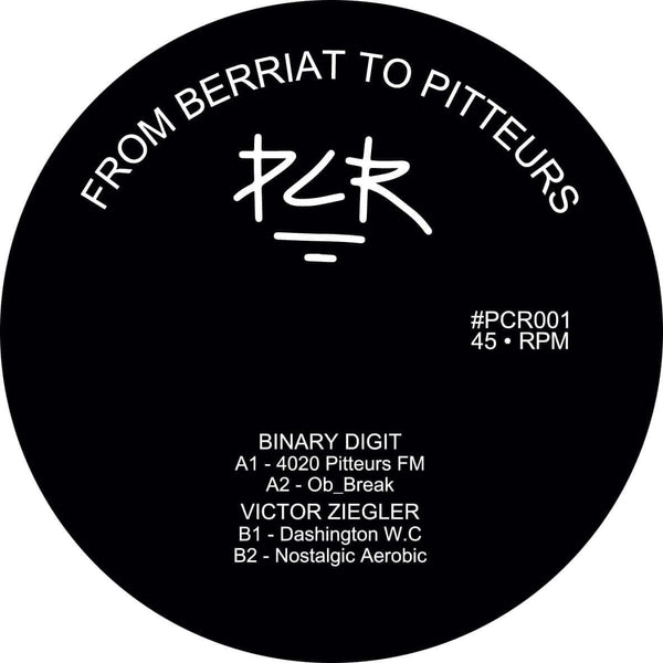 Binary Digit / Victor Ziegler - 'From Berriat To Pitteurs' Vinyl Vinyl
