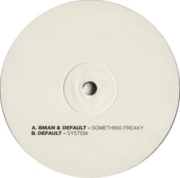 Bman & Default - Something Freaky Vinyl Vinly Record