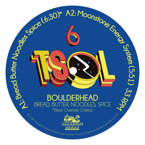 Boulderhead - Bread, Butter, Noodles, Spice Vinyl
