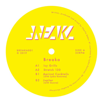 Breaka - 'Breaka 001' Vinyl Vinyl Vinly Record