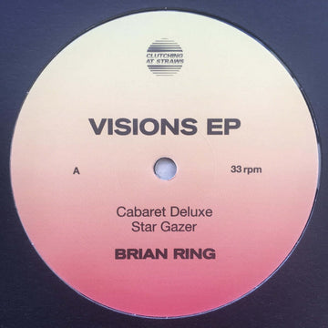 Brian Ring - 'Visions' Vinyl Vinyl Vinly Record