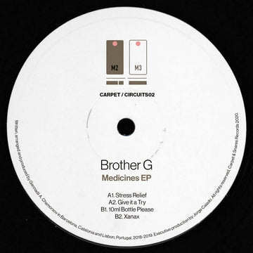 Brother G - Medicines EP [Ltd. 150 Copies - 1 Per Customer] Vinyl Vinly Record