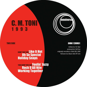 C. M. Toni - '1993' Vinyl Vinyl Vinly Record