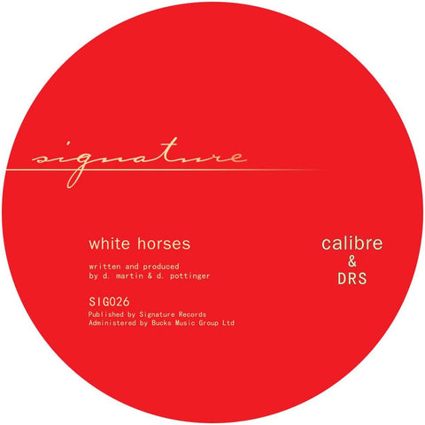Calibre & DRS - Whitehorses / Living For [Repress] Vinyl - Vinyl Record